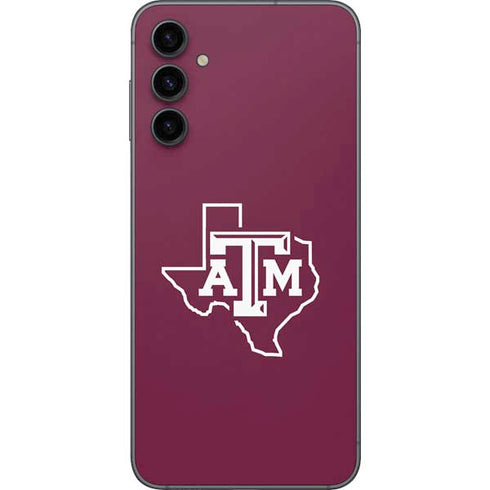 Texas A&M University Black Logo Galaxy A14 5G Skin
